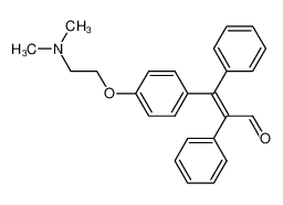 604010-59-5 (2E)-3-{4-[2-(dimethylamino)ethoxy]phenyl}-2,3-diphenylprop-2-en-1-al