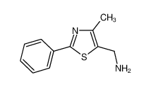 (4-METHYL-2-PHENYL-1,3-THIAZOL-5-YL)METHANAMINE 165735-95-5