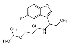 105326-18-9 structure, C17H23ClFNO2