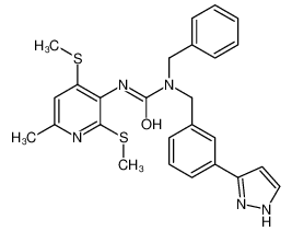 179053-90-8 structure, C26H27N5OS2