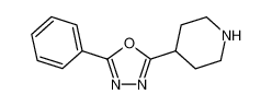 2-phenyl-5-piperidin-4-yl-1,3,4-oxadiazole 280110-78-3