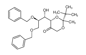 296271-05-1 (+)-(2R,4S)-4-[(1S,2R)-2,3-bis(benzyloxy)-1-hydroxypropyl]-2-(tert-butyl)-2-methyl-1,3-dioxan-5-one