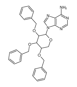 9-[3,4,5-tris(phenylmethoxy)oxan-2-yl]purin-6-amine