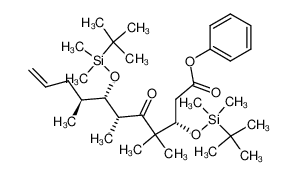 262375-53-1 (3S,6R,7S,8S)-phenyl 3,7-di-tert-butyldimethylsilyloxy-4,4,6,8-tetramethyl-5-oxo-10-undecenoate