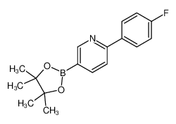 2-(4-Fluorophenyl)-5-(4,4,5,5-tetramethyl-1,3,2-dioxaborolan-2-yl)pyridine 1073354-81-0