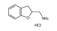 2,3-dihydro-1-benzofuran-2-ylmethanamine,hydrochloride 19997-54-7