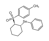 76649-90-6 spectrum, trans-1-(Phenylseleno)-2-(p-toluenesulfonyl)cyclohexane