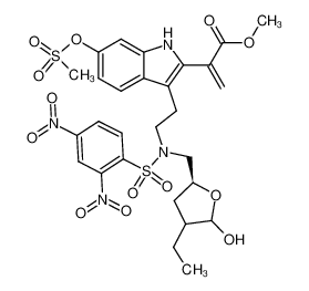 502423-37-2 structure, C28H32N4O13S2