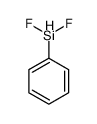 696-35-5 structure, C6H6F2Si