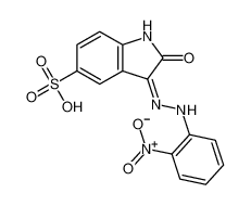 21303-44-6 structure, C14H10N4O6S