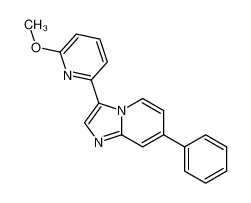 3-(6-methoxypyridin-2-yl)-7-phenylimidazo[1,2-a]pyridine 622402-30-6