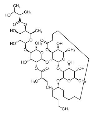 116424-75-0 structure, C50H86O21