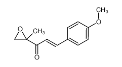 3-(4-METHOXYPHENYL)-1-(2-METHYLOXIRAN-2-YL)PROP-2-EN-1-ONE 29808-43-3