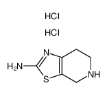 4,5,6,7-tetrahydro-[1,3]thiazolo[5,4-c]pyridin-2-amine,dihydrochloride 17899-47-7