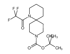 1,9-二氮杂螺[5.5]十一烷-9-羧酸, 1-(2,2,2-三氟乙酰基)-, 1,1-二甲基乙酯