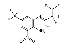 61444-62-0 structure, C10H6F7N3O3