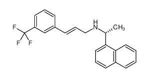 1-Naphthalenemethanamine, α-methyl-N-[(2E)-3-[3-(trifluoromethyl)phenyl]-2-propen-1-yl]-, (αR)- 955373-56-5