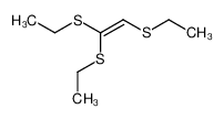 36638-31-0 structure, C8H16S3