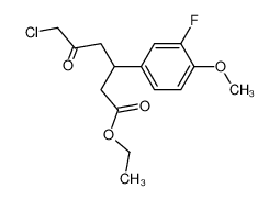 722549-33-9 structure, C15H18ClFO4