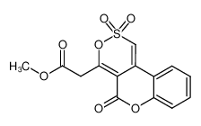 131894-34-3 structure, C14H10O7S