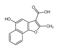 5-hydroxy-2-methylbenzo[g][1]benzofuran-3-carboxylic acid 17112-91-3