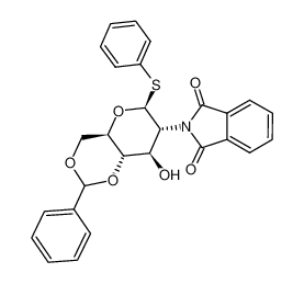 phenyl 4,6-benzylidene-2-deoxy-2-deoxy-2-phthalimido-1-thio-β-D-glucopyranoside 79528-51-1