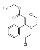 18352-56-2 ethyl (E)-3-[bis(2-chloroethyl)amino]-3-phenylprop-2-enoate