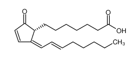 7-(2-oct-2-enylidene-5-oxocyclopent-3-en-1-yl)heptanoic acid 573951-20-9