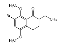 83923-01-7 2-ethyl-5,8-dimethoxy-7-bromo-1-tetralone