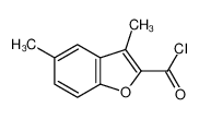 3,5-dimethyl-1-benzofuran-2-carbonyl chloride 16817-33-7