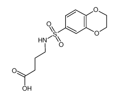 4-(2,3-二氢苯并[1,4]二噁英-6-磺酰基氨基)-丁酸