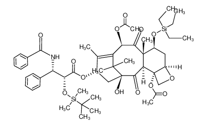 172801-47-7 structure, C52H73NO13Si2