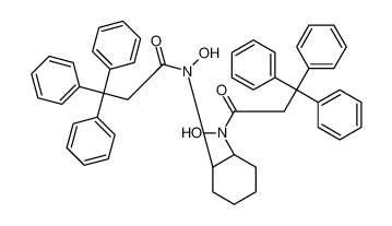 N-hydroxy-N-[(1S,2S)-2-[hydroxy(3,3,3-triphenylpropanoyl)amino]cyclohexyl]-3,3,3-triphenylpropanamide 1217447-82-9