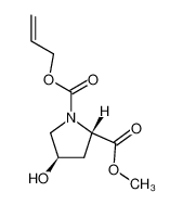 126408-14-8 methyl (2S,4R)-N-(allyloxycarbonyl)-4-hydroxypyrrolidine-2-carboxylate