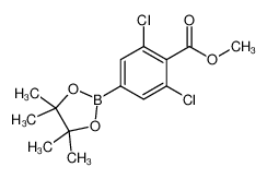 Methyl 2,6-dichloro-4-(4,4,5,5-tetramethyl-1,3,2-dioxaborolan-2-yl)benzoate 1321613-04-0