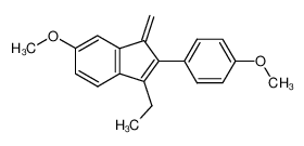 872786-17-9 spectrum, 3-ethyl-6-methoxy-2-(4-methoxy-phenyl)-1-methylene-indene