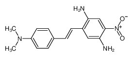 2-[2-[4-(dimethylamino)phenyl]ethenyl]-5-nitrobenzene-1,4-diamine 154151-01-6