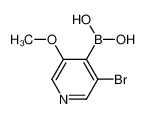 (3-bromo-5-methoxypyridin-4-yl)boronic acid 612845-45-1