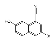 3-溴-7-羟基-1-萘腈