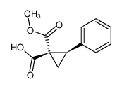 180322-84-3 spectrum, monomethyl (1S,2R)-2-phenylcyclopropane-1,1-dicarboxylate