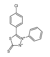 18237-54-2 5-(4-chlorophenyl)-4-phenyl-1,3,4-thiadiazol-4-ium-2-thiolate