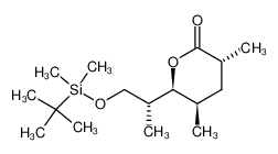 71828-74-5 (3R,5R,6S)-6-((R)-1-((tert-butyldimethylsilyl)oxy)propan-2-yl)-3,5-dimethyltetrahydro-2H-pyran-2-one