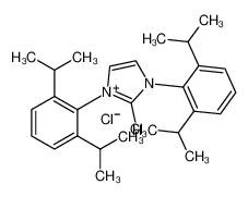 2-chloro-1,3-bis[2,6-di(propan-2-yl)phenyl]imidazol-1-ium,chloride