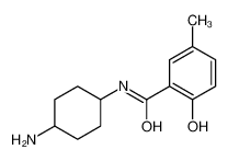 N-(4-aminocyclohexyl)-2-hydroxy-5-methylbenzamide 752981-36-5