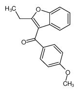 3343-80-4 spectrum, (2-ethyl-1-benzofuran-3-yl)-(4-methoxyphenyl)methanone