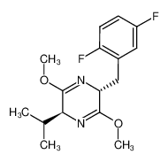 837430-10-1 spectrum, (2R,5S)-2,5-dihydro-3,6-dimethoxy-2-[(2',5'-difluorophenyl)methyl]-5-isopropylpyrazine