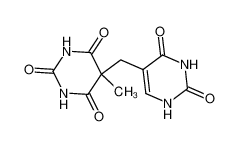 5-[(2,4-dioxo-1H-pyrimidin-5-yl)methyl]-5-methyl-1,3-diazinane-2,4,6-trione 67513-78-4