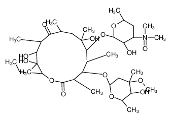 (2S,3R,4S,6R)-2-[[(3R,4S,5S,6R,7R,9R,11R,12R,13R,14R)-14-ethyl-7,12,13-trihydroxy-4-[(2S,4R,5S,6S)-5-hydroxy-4-methoxy-4,6-dimethyloxan-2-yl]oxy-3,5,7,9,11,13-hexamethyl-2,10-dioxo-oxacyclotetradec-6-yl]oxy]-3-hydroxy-N,N,6-trimethyloxan-4-amine oxide
