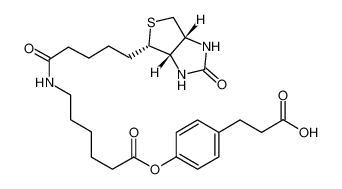 3-(4-(N-生物素-6-氨基己羧基)苯基)丙酸