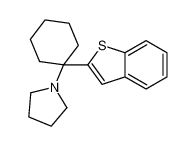 1-[1-(1-Benzothiophen-2-yl)cyclohexyl]pyrrolidine 147299-15-8